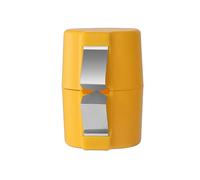 Hagmoo Egg Cracker Tool, Orange, Plastic & Stainless Steel, Portable, Heavy Duty, Lightweight, Compact, Manual Operation, Egg Type, Dishwasher Safe