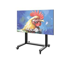 Hagor CPS Mobile Stand Moto 86 - 110″ mobile stand system with electric height adjustment for 86-110" displays