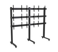 Hagor HA-VWT - video wall trolley 3x3 - 46-55" | max. VESA 800x400 | load 360 kg