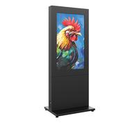 Hagor HP Kiosk 50″ FS Indoor stele for free-standing installation | single mount | portrait format | screen size: 50″