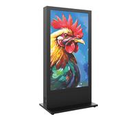 Hagor HP Kiosk 75″ FS Indoor stele for free-standing installation | single mount | portrait format | screen size: 75″