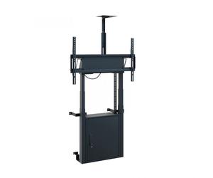 Hagor HP Twin Lift FW-B - motorised height-adjustable lift system for floor-wall mounting 55-86’ | max VESA. 900x600 | max. load 120 kg | black