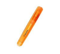 Hagoromo Crystal Multi Chalk Holder - Transparent Magnetic Grip for Fulltouch & Wonder Chalk - Slide Adjustable, Dust-Free Use (Orange)