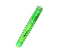 Hagoromo Crystal Multi Chalk Holder - Transparent Magnetic Grip for Fulltouch & Wonder Chalk - Slide Adjustable, Dust-Free Use (Yellow-Green)