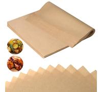 HAGOT 200 PCS Baking Paper Sheets, Greaseproof Paper, Precut Non-Stick Baking Parchment Wrapping Sheets for Oven, Paper Air Fryer,11.8 * 15.7in (30 * 40cm)