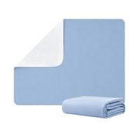 HAGOT Washable Waterproof Bed Pad, Non-Slip Absorbent Mattress Protector, Reusable Incontinence Underpad For People and Pets, 75 x 90cm