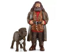 SCHLEICH Harry Potter - Hagrid and Fang the Dog Figurines - 2 PC Harry Potter Set - Wizarding World Collectible Figures for Kids and Adults - Toys for Ages 6+ | 42638