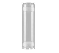 Hagsnec 10-Inch Reusable Empty Clear Water Filter Housing Various Media Refillable