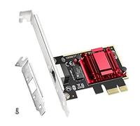 Hagsnec 2.5Gbps PCI Network Adapter, 2.5GBase-T PCIe Card, RTL8125 NIC, Wake on LAN, Flow Control, Low Bracket