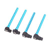 Hagsnec 4Pcs Aluminum Body Posts Mount Set for TT01-01 1/10 RC Car Upgrade Parts Accessories