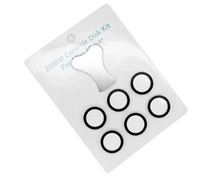 Hagsnec 6Pack Transducer Discs for Optimyst, Replacement Disks for Electric Heater Fire