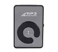 Hagsnec Mini Mirror USB Digital Mp3 Music Player Support 8GB SD TF Card Black