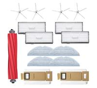 Hagsnec Part Set Main Brush Side Brushes Bags & Filter for S7 T7S T7 Plus Vacuum Cleaner Parts