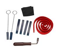 Hagsnec Piano Tuning Kit 10 Pieces Piano Tuning Tool Kit/Piano Tuning Screws Key Hammer/Felt Temperament Strip/Rubber Mute