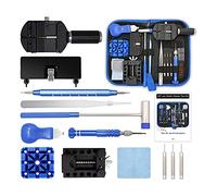Hagsnec Watch Repair Kit,Watch Battery Replacement Tool Kit, Watch Case Opener Spring Bar Tools, Watch Link Removal Tool Kit
