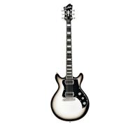 Hagstrom Megin Aged Grey Burst - Electric Guitar