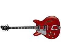 Hagstrom Super Viking Wild Cherry Transparent Left Handed