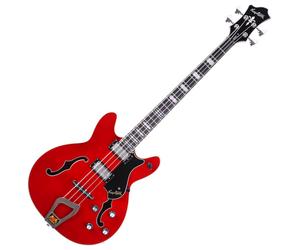 Hagstrom Viking Short Scale Bass Wild Transparent Cherry