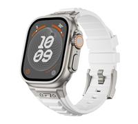 HAGTRB Band for Ultra 2 49mm Series 9 8 7 45mm 6/5/4/se 44mm Men Replacement Strap Pin Metal Buckle Accesssories for Iwatch