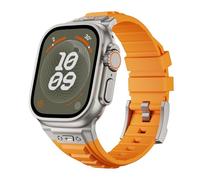 HAGTRB Band for Ultra 2 49mm Series 9 8 7 45mm 6/5/4/se 44mm Men Replacement Strap Pin Metal Buckle Accesssories for Iwatch