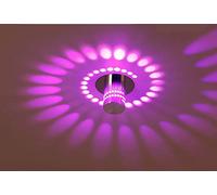 HAGTRB LED Wall Lights Modern Simple Spiral Wall Lamp Colorful Ceiling Led Indoor Lamp 3W AC110V 110V Compatible with KTV Bar Corridor Living Room, Chandeliers Modern