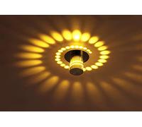 HAGTRB LED Wall Lights Modern Simple Spiral Wall Lamp Colorful Ceiling Led Indoor Lamp 3W AC110V 110V Compatible with KTV Bar Corridor Living Room, Chandeliers Modern