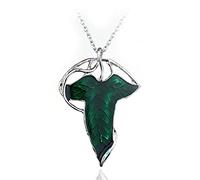 HAGTRB Necklace The Elves Princess Fashion Crystal Silver Color Cubic Zirconia Stone Pendant For Women Wedding Gift