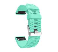 HAGTRB Replacement Soft Silicone Quick Release Watchband Strap For Fenix 7S 5S GPS Watch