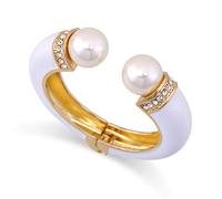 HAHA&TOTO Statement Colorful Cuff Bangle for Women Stackable Jewelry Gift