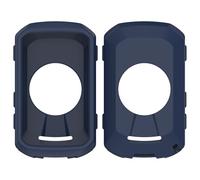 Hahace 2 Pack Silicone Cover Case Compatible with Garmin Edge 850/Edge 550 GPS Cycling Computer，Scratch-Resistant, Shockproof, Drop-Proof (Midnight Blue)