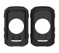 Hahace 2 Pack Silicone Cover Case Compatible with Garmin Edge 850/Edge 550 GPS Cycling Computer，Scratch-Resistant, Shockproof, Drop-Proof (Black)