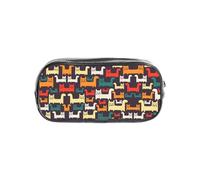 HAHAFU Cat Clear PVC Pencil Case,Transparent Makeup Bag for School,Office,Travel Gym Accessories Organizer (Full Print Front Panel)