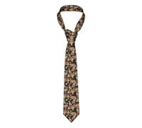 HAHAFU Golden Retrievers Men Ties Classic Silk Men'S Neckties,Formal Printed Neckties For Party Work Business Wedding