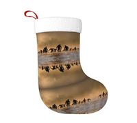 HAHAFU Many Zombie Personalised Christmas Stocking Large Print Fluffy Hanging Socks For Christmas Decorations