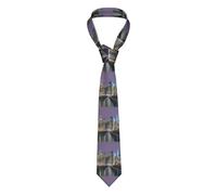 HAHAFU New York City Silk Men Ties Classic Men'S Neckties,Formal Printed Neckties For Party Work Business Wedding