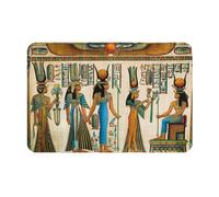 HAHAFU Women In Ancient Egypt Doormats Inside Outside 40x60cm,Printed Washable Non-Slip Absorbent Entrance Rug Floor Mat