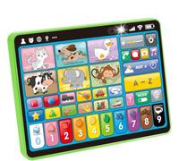hahaland Multilingual EN/DE/FR/IT/ES Baby Learning Tablet for 1 Year Old+