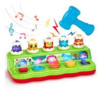 hahaland Pop Up Montessori Toys for 1 Year Olds Boys & Girls with Hammers