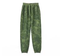 HahaNice Boys' Trousers Elastic Waist Tie Dye Jogging Bottoms Boys Girls Tracksuit Bottoms Kids Joggers Green 7-8Y