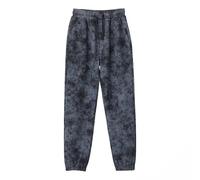 HahaNice Boys' Trousers Elastic Waist Tie Dye Jogging Bottoms Boys Girls Tracksuit Bottoms Kids Joggers Black 7-8Y