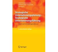 Hahn - Strategische Unternehmungsplanung - Strategische Unternehmungsf - X555z