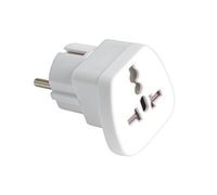 Hahnel EU Visitor Adapter - Ideal For All Foreigners Visiting Europe
