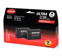 Hahnel HL-E12 Ultra - Canon LP-E12 Twin Pack