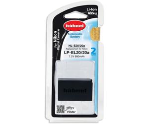 Hahnel HL-E20/EL20a Replacement Li-ion Battery for Nikon EN-EL20