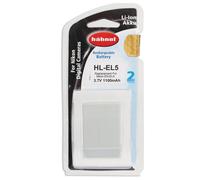 Hahnel HL-EL5 1100mah 3.7V 4.6Wh Digital Camera Battery for Nikon Type EN-EL5