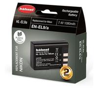 2x photo master EN-EL9a Rechargeable Li-ion Battery for D3000 and D5000 1200mAh