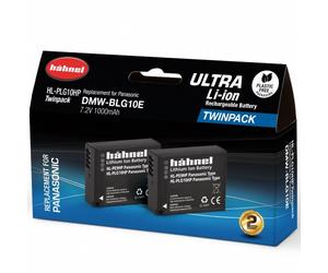Hahnel HL-PLG10HP Ultra - Panasonic DMW-BLG10E Twin Pack