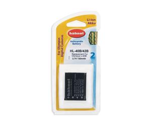 Hahnel Li-ion Rechargeable Camera Battery Replaces Olympus Type LI-40B