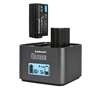 Hahnel ProCube Twin Charger for Nikon EN-EL14, EN-EL15 and AA Batteries