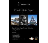 HahnemÃ¼hle FineArt Glossy Sample Pack, A4, 16 Sheets